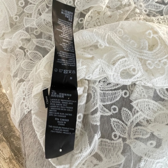 THE KOOPLES LACE TOP NEW WITH TAGS SIZE 3 - Picture 6 of 9